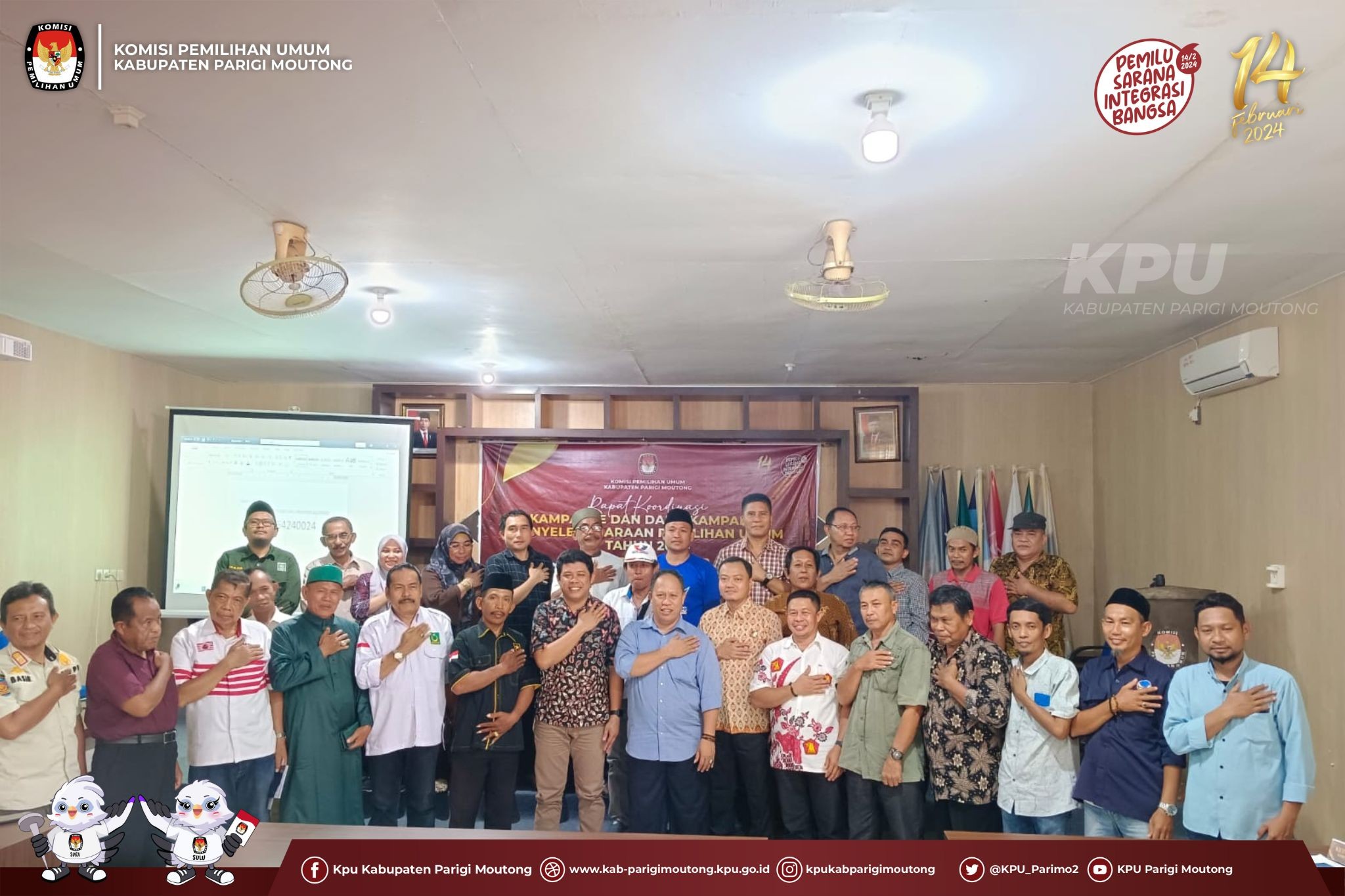foto bersama kegiatan rakoor